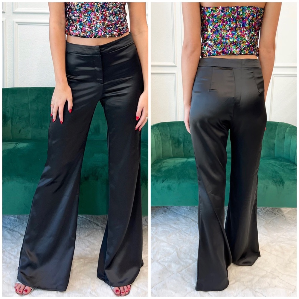 Black Modiva Chic & Classic Bootcup Pants Misses Size